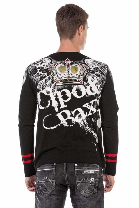 CL451 Stone Printed Sweatshirt