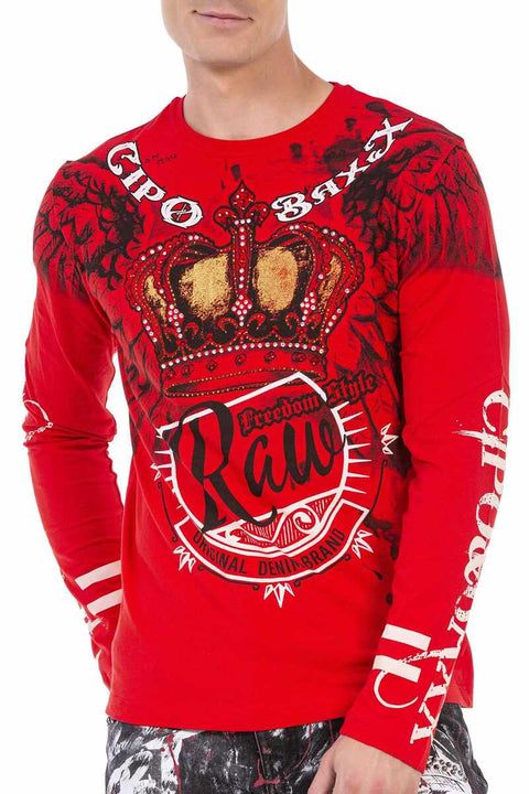 CL451 Stone Printed Sweatshirt