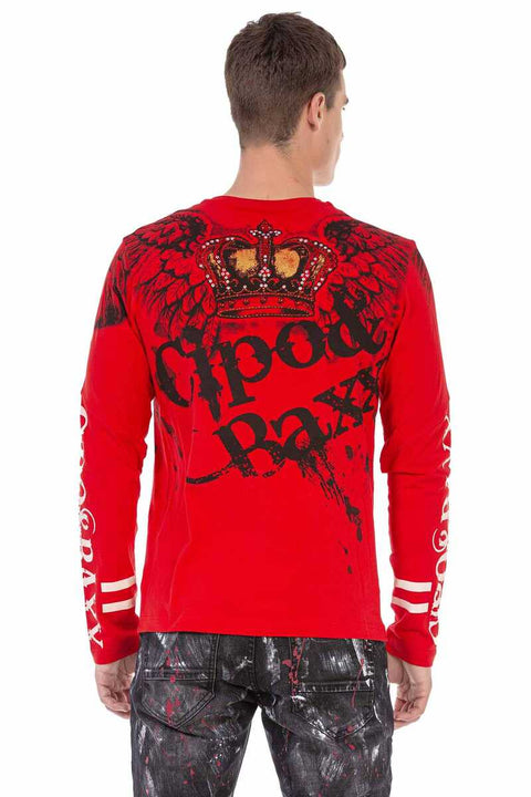 CL451 Stone Printed Sweatshirt