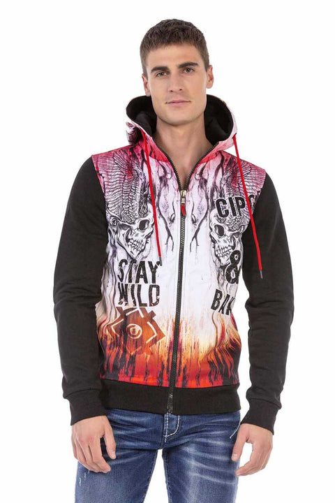 CL458 Skull Printed Sweatshirt
