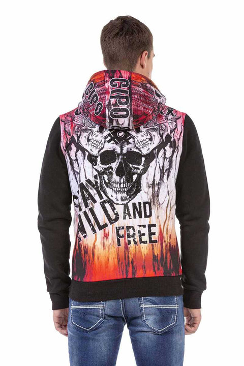 CL458 Skull Printed Sweatshirt