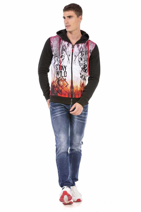 CL458 Skull Printed Sweatshirt