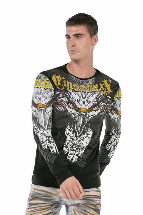 CL488 Eagle Printed Sweatshirt