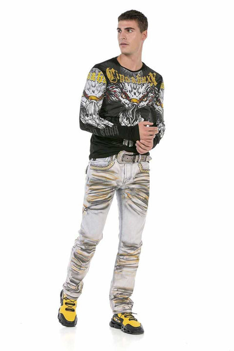 CL488 Eagle Printed Sweatshirt