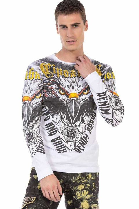CL488 Eagle Printed Sweatshirt