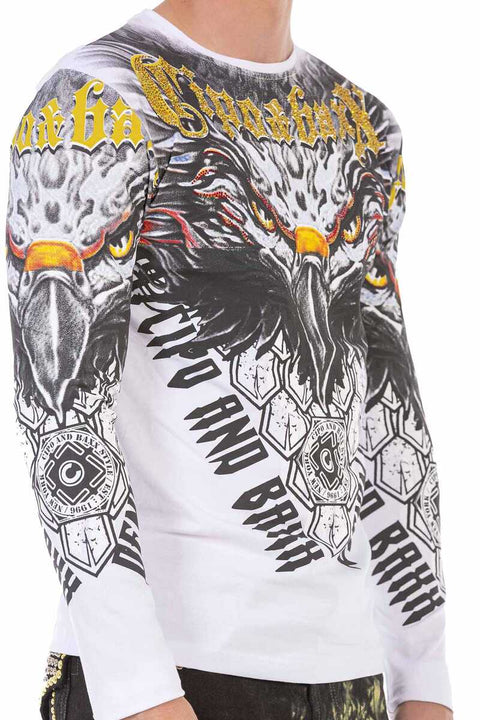 CL488 Eagle Printed Sweatshirt
