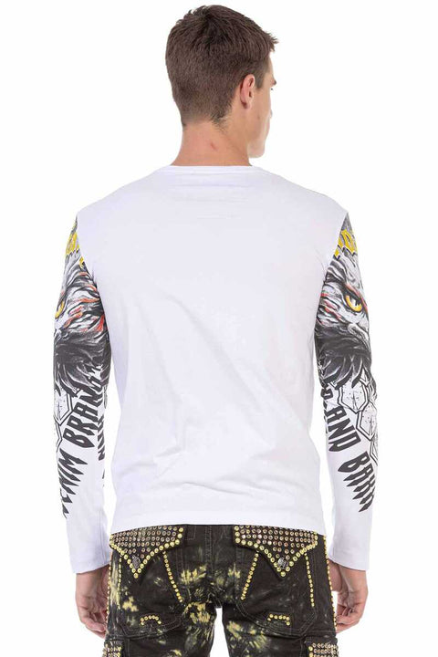 CL488 Eagle Printed Sweatshirt