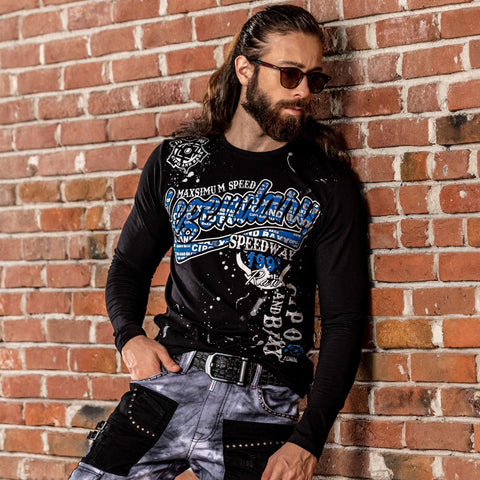 CL510 Printed Thin Sweatshirt