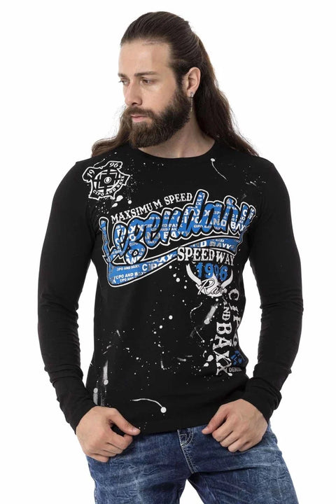 CL510 Printed Thin Sweatshirt
