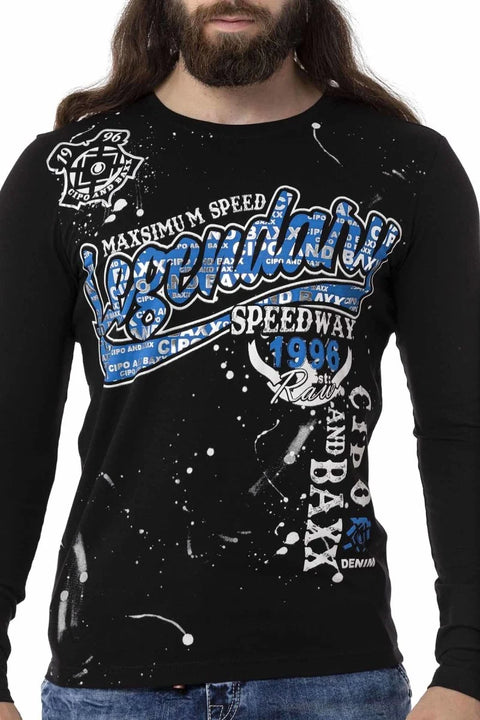CL510 Printed Thin Sweatshirt