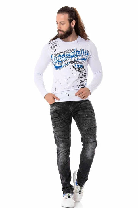 CL510 Printed Thin Sweatshirt