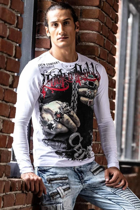 CL511 Street Style Printed Sweatshirt