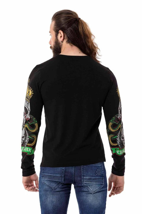 CL514 Skull Printed Sweatshirt