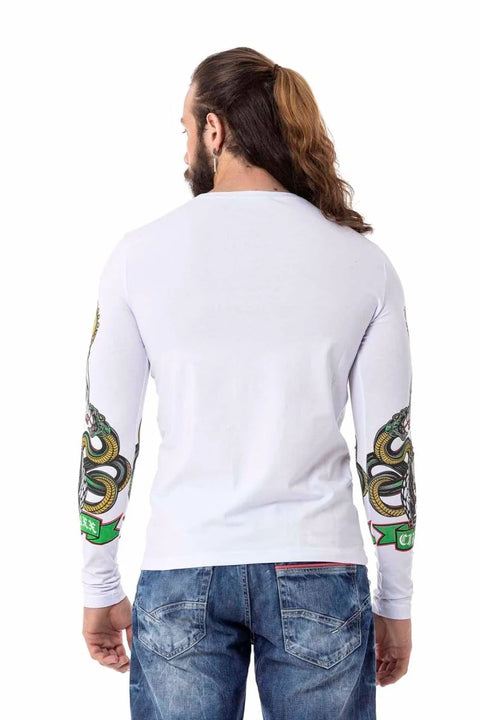 CL514 Skull Printed Sweatshirt