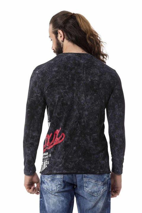 CL518 Riders Print Vintage Sweatshirt
