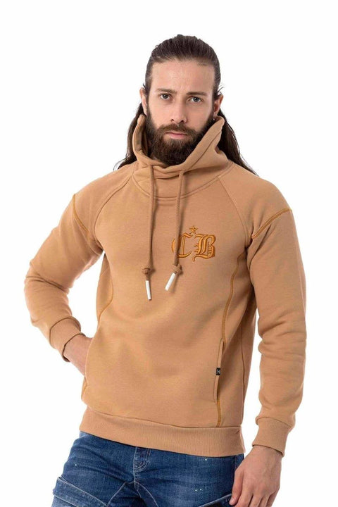 CL529 Jumbo Collar Winter Sweatshirt