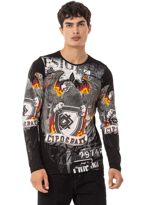 CL553 Men's printed sweatshirt