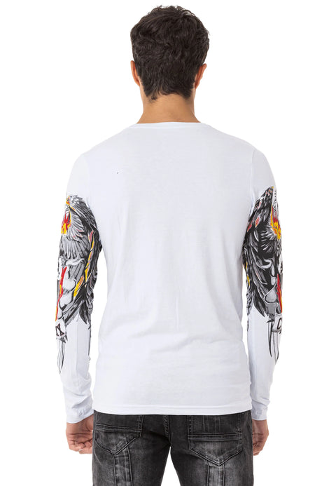 CL553 Men's printed sweatshirt