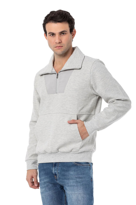 CL555 Men's Basic Zip Hoodie