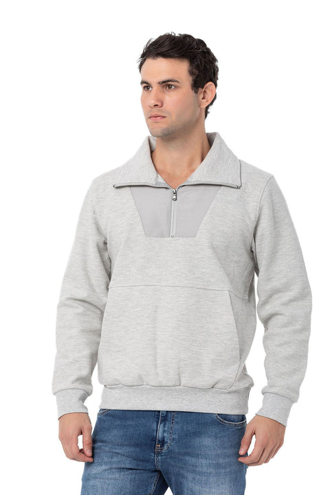 CL555 Men's Basic Zip Hoodie