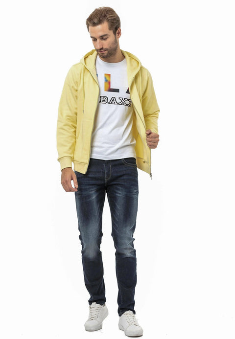 CL556 Men's Basic Zip Sweatshirt