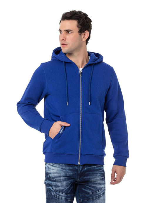 CL556 Men's Basic Zip Sweatshirt