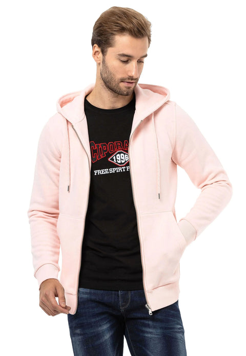 CL556 Men's Basic Zip Sweatshirt