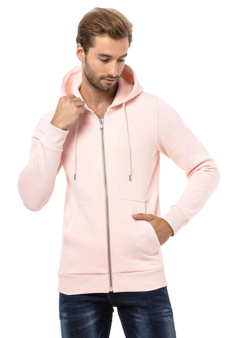CL556 Men's Basic Zip Sweatshirt