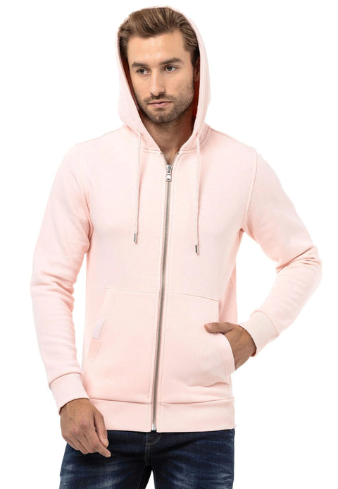 CL556 Men's Basic Zip Sweatshirt