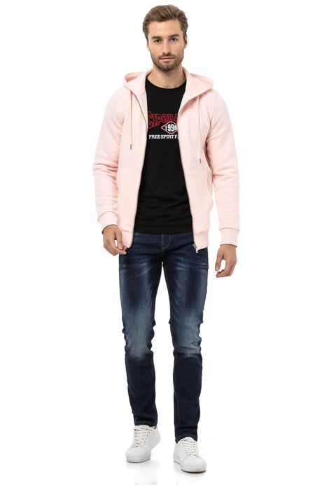 CL556 Men's Basic Zip Sweatshirt