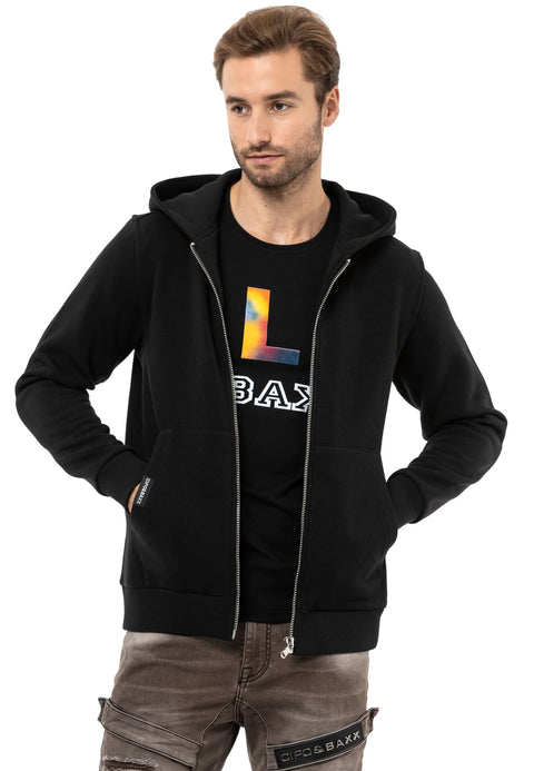 CL556 Men's Basic Zip Sweatshirt