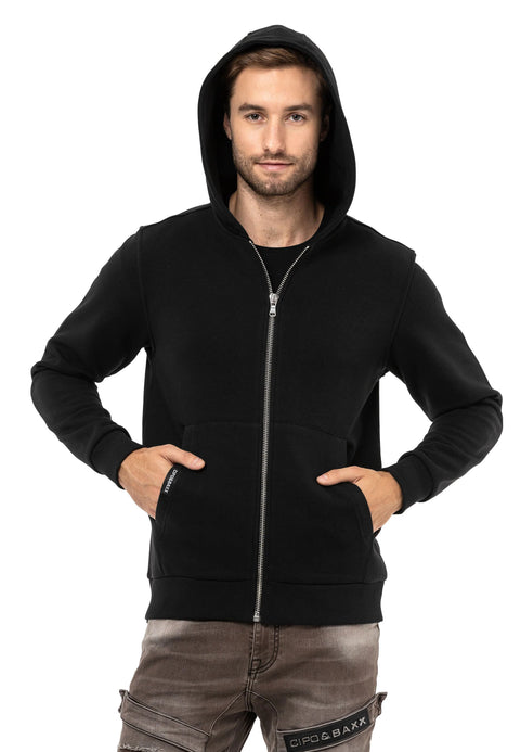 CL556 Men's Basic Zip Sweatshirt