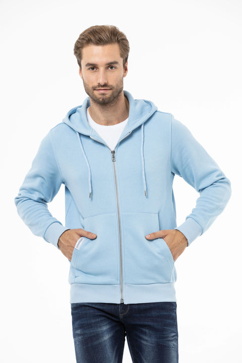 CL556 Men's Basic Zip Sweatshirt