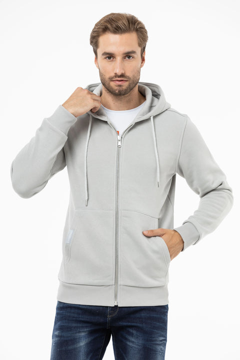 CL556 Men's Basic Zip Sweatshirt