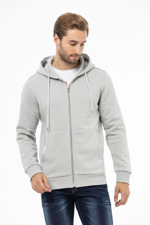 CL556 Men's Basic Zip Sweatshirt