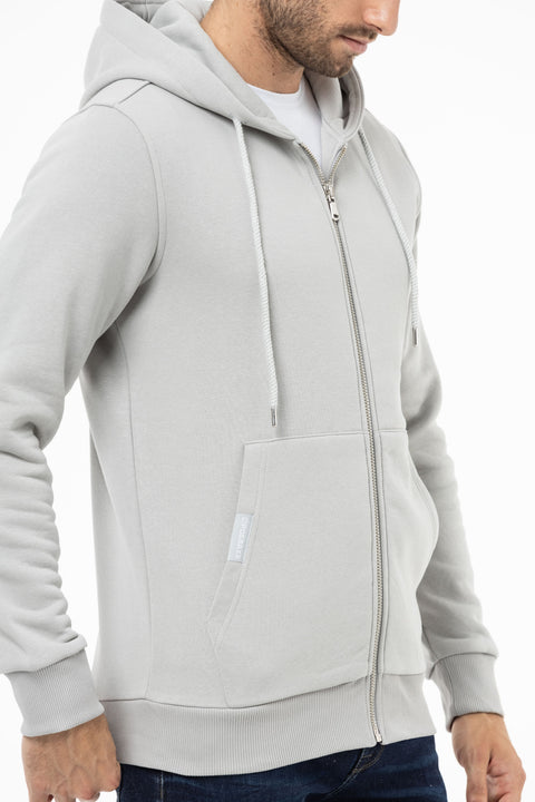 CL556 Men's Basic Zip Sweatshirt