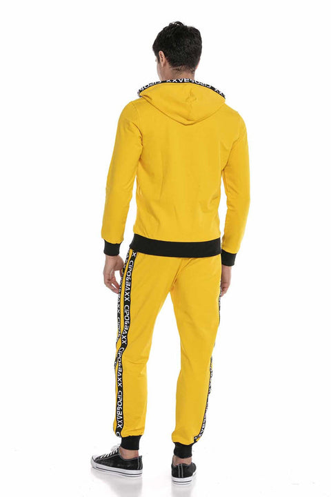 CLR131 Striped Men's Tracksuit Set