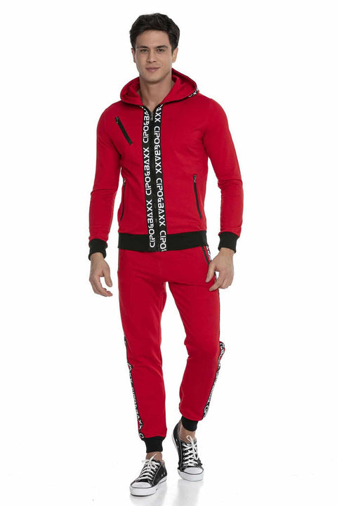 CLR131 Striped Men's Tracksuit Set