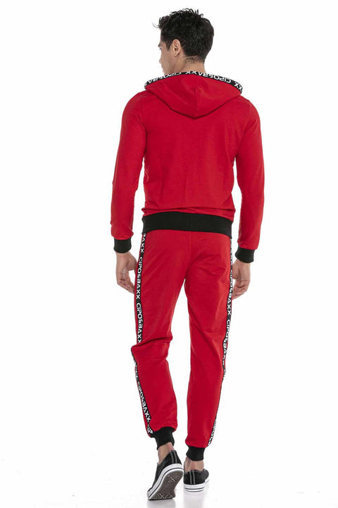 CLR131 Striped Men's Tracksuit Set