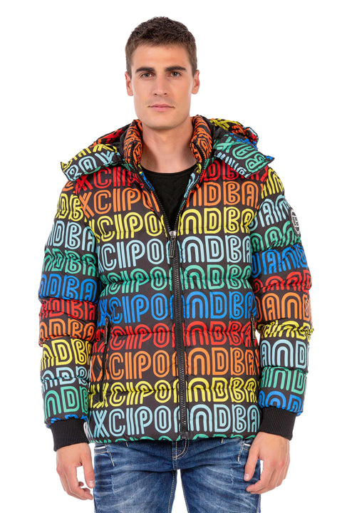 CM186 Multi Color Men's Puffer Jacket