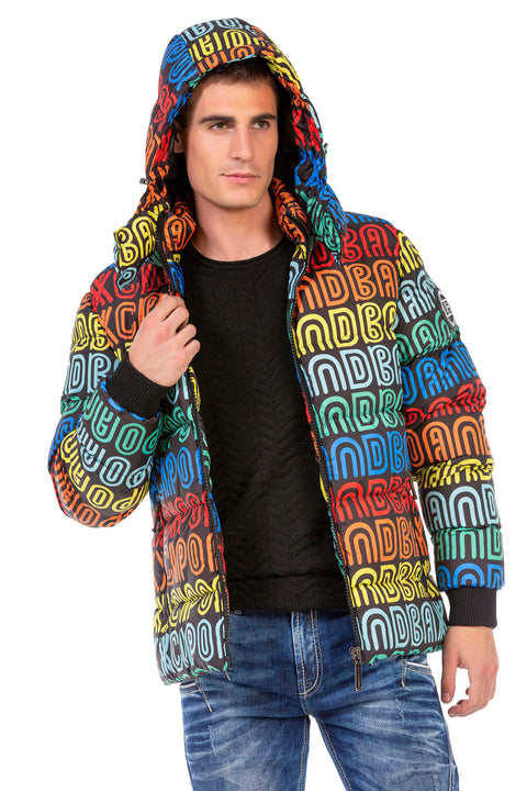 CM186 Multi Color Men's Puffer Jacket