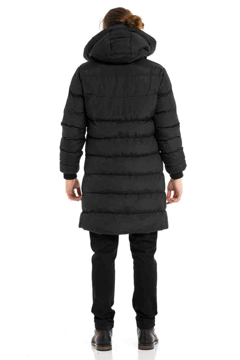 CM213 Knee Length Men's Puffer Coat