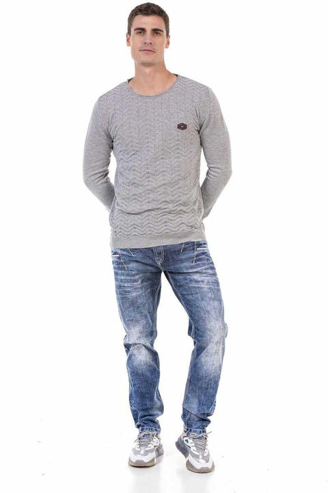 CP240 Textured Sweater