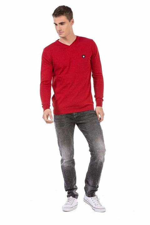 CP242 V-Neck Men's Sweater