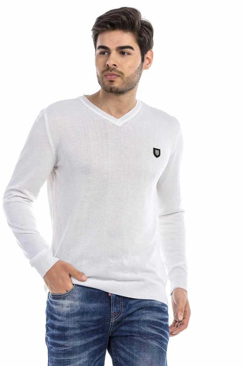 CP242 V-Neck Men's Sweater