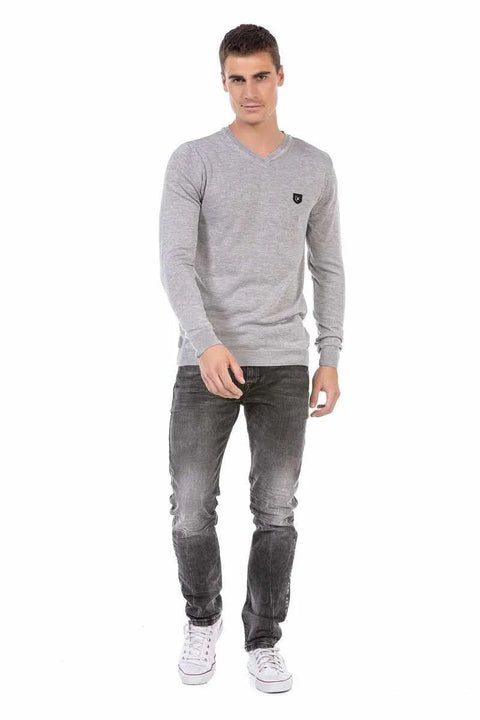 CP242 V-Neck Men's Sweater