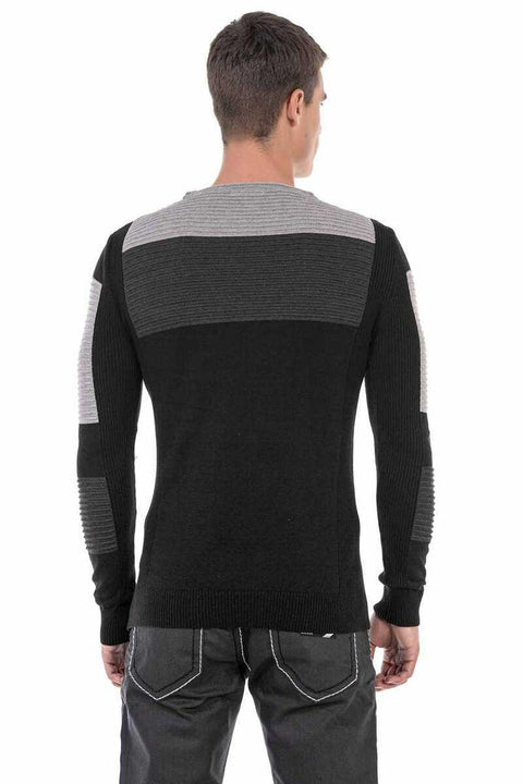 CP247 Textured Men's Sweater