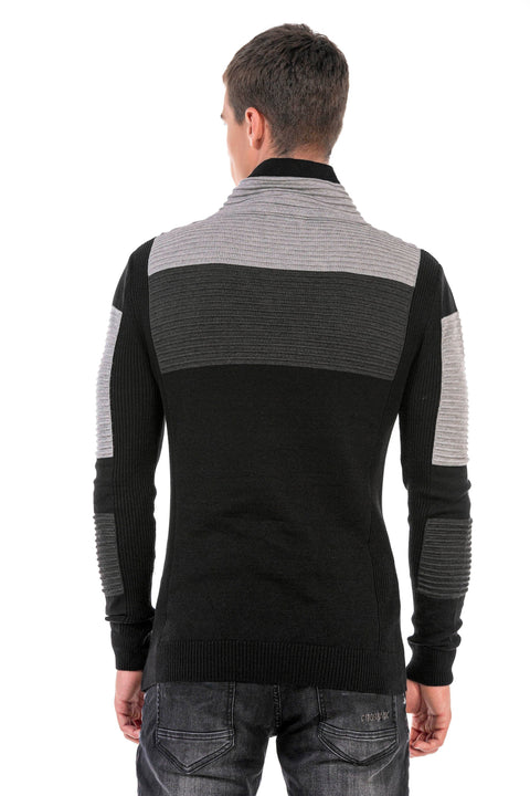 CP248 Shawl Collar Men's Sweater