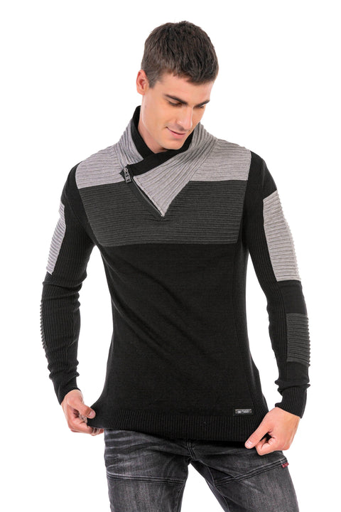 CP248 Shawl Collar Men's Sweater
