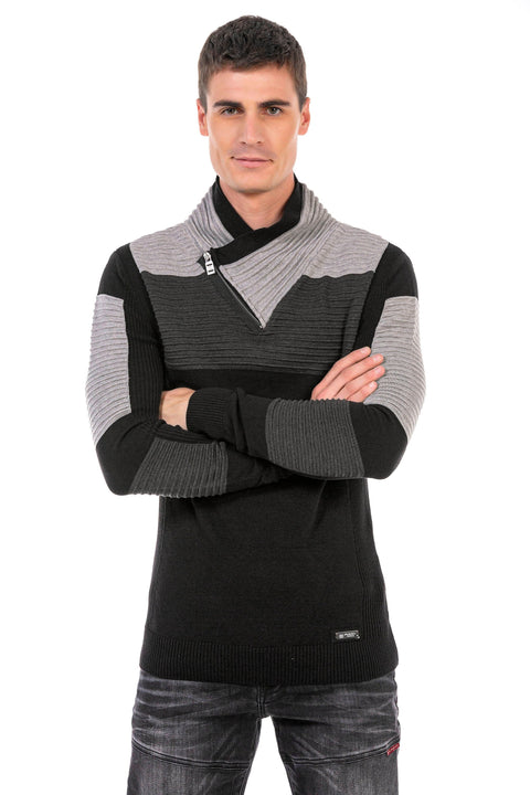 CP248 Shawl Collar Men's Sweater